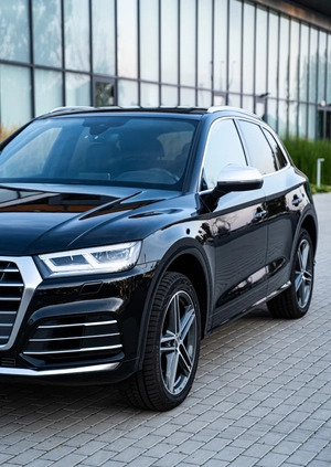 Audi SQ5 cena 163900 przebieg: 54000, rok produkcji 2018 z Krotoszyn małe 254